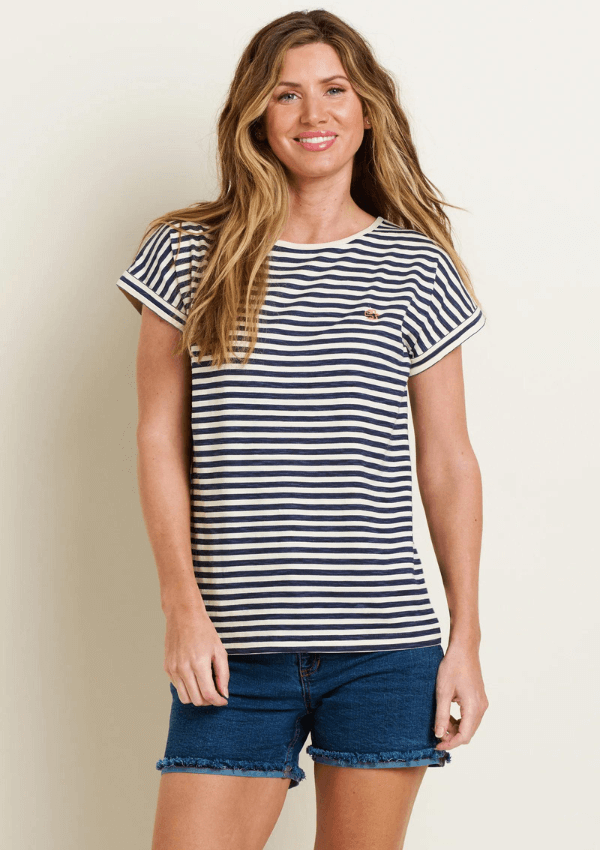 Classic T-Shirts - Parker Stripped T-Shirt - Brakeburn