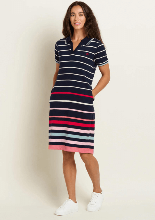 Golf Dresses - Melodie Polo Dress - Brakeburn