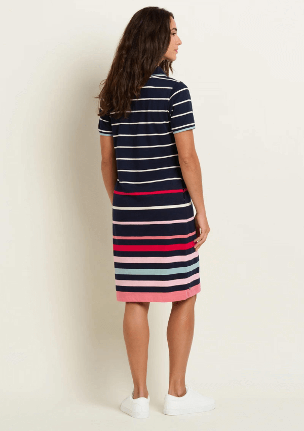 Womens Polo Collar Dress - Melodie Dress - Brakeburn