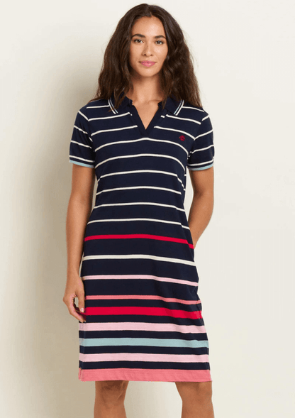 Sporty Dress - Melodie Polo Dress - Brakeburn