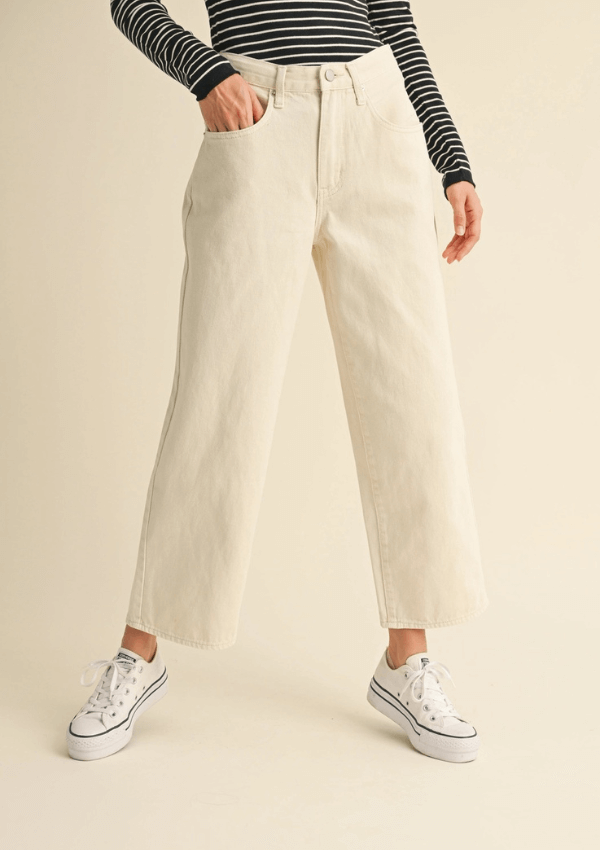 Adjustable Tie Waist Pant