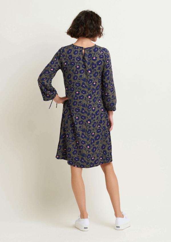 Floral dress with sleeves - Brakeburn