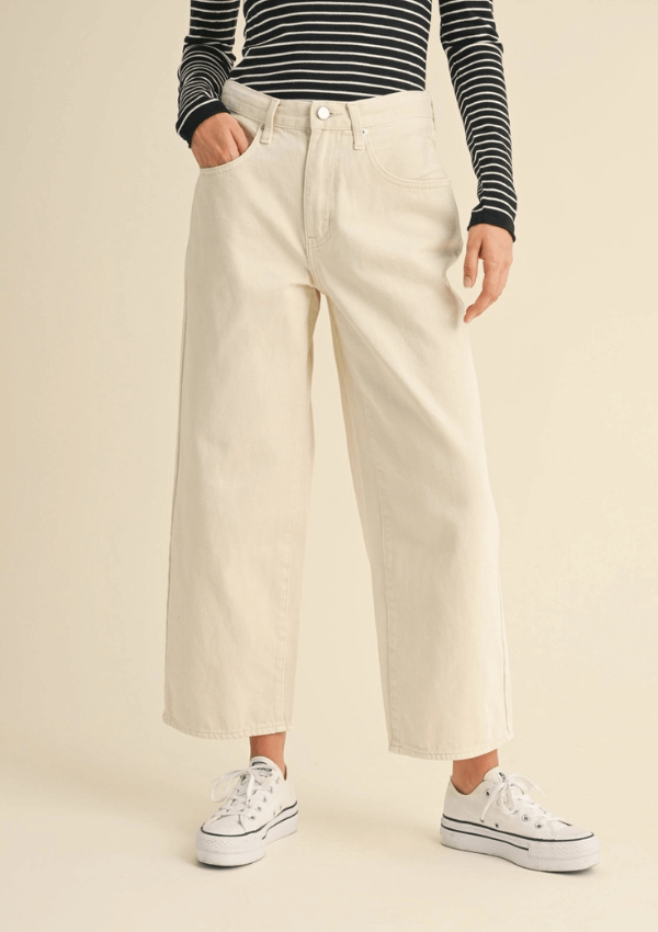 Adjustable Tie Waist Pant