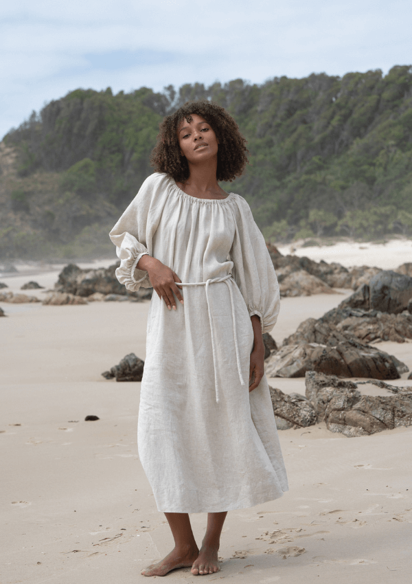 Lucia Linen Dress