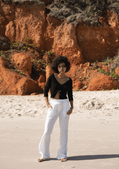 Cropped cashmere Cardi - LILLY PILLY COLLECTION 