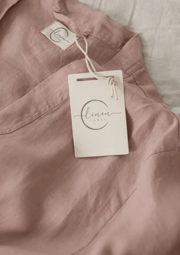 Dressing gowns in French linen - Linen Label 