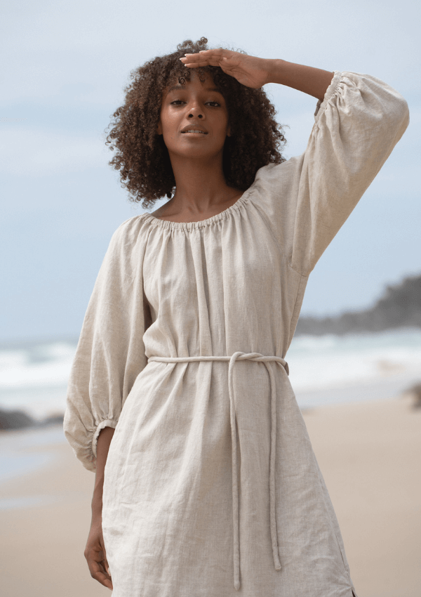 Lucia Linen Dress