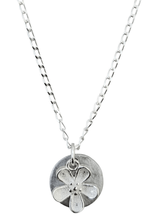 flower pendant necklace - LOVEbomb - Sacred by Design 
