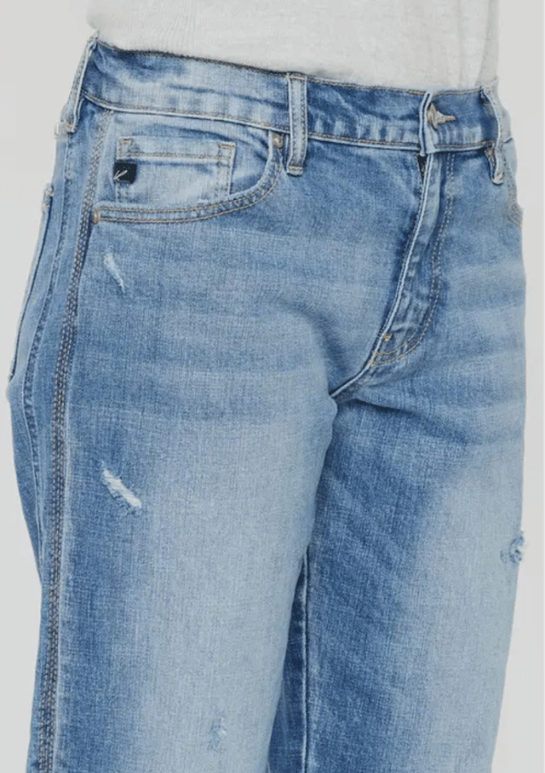 Mid rise slim boyfriend jeans - Kancan US 