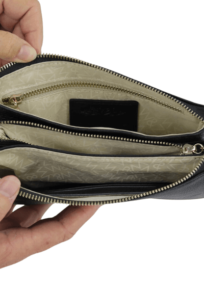 Clutch with compartments - Willow and Zac