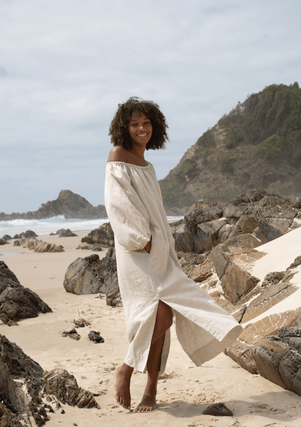 Lucia Linen Dress