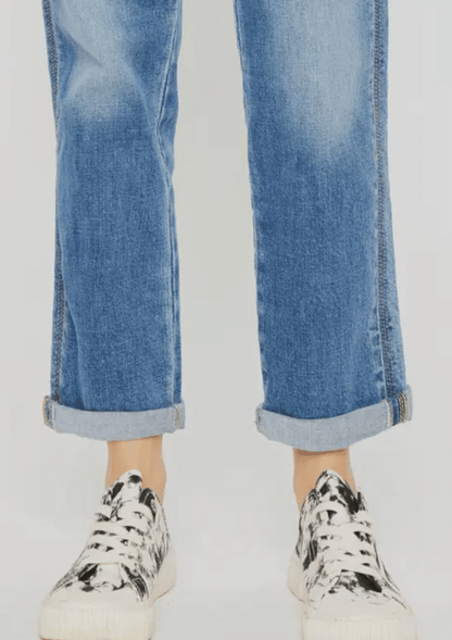 Mid rise slim boyfriend jeans - Kancan US 