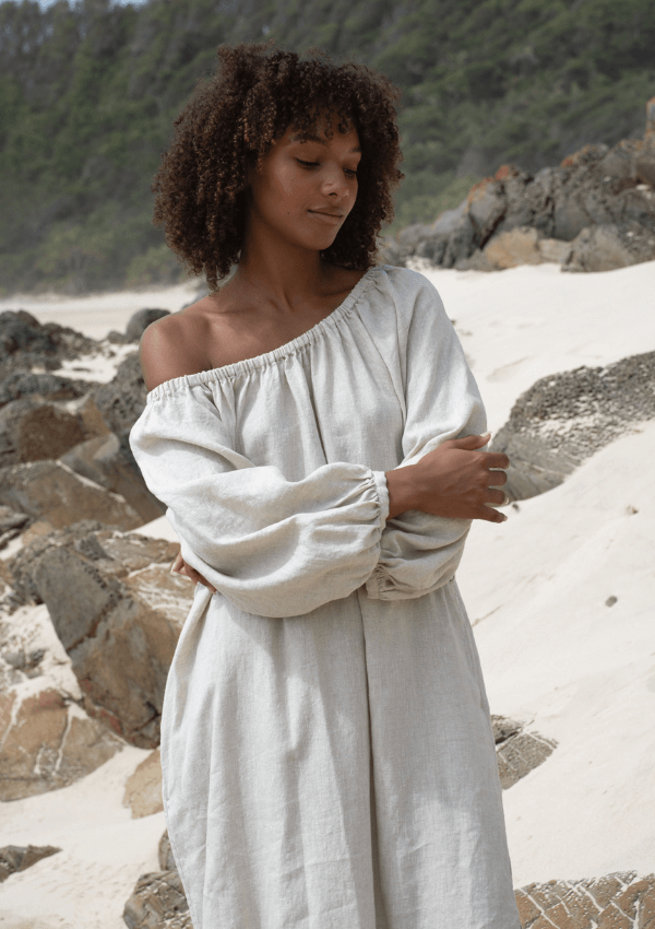 Lucia Linen Dress