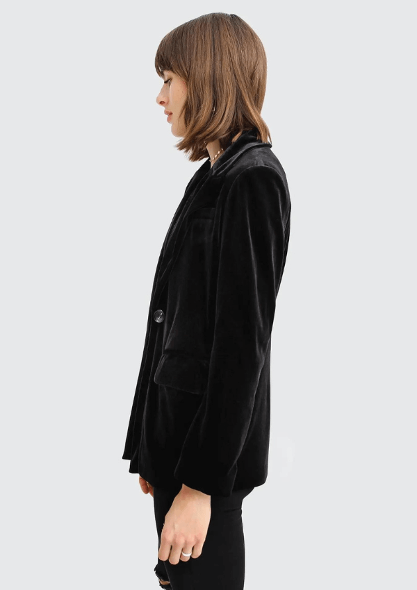 Velvet blazer for women - Belle & Bloom