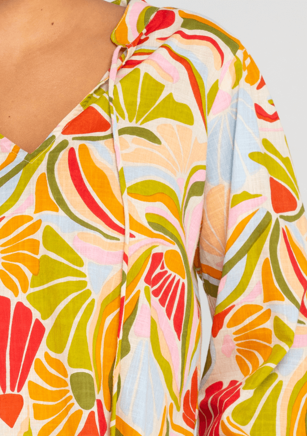 Summer print blouse - Colada Print - Boom Shankar