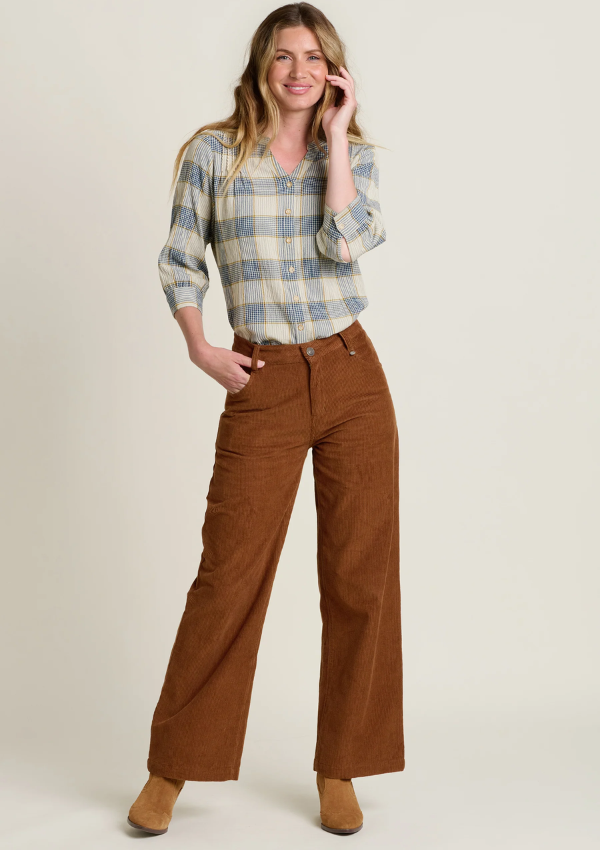 Wide cord pants - Brakeburn 