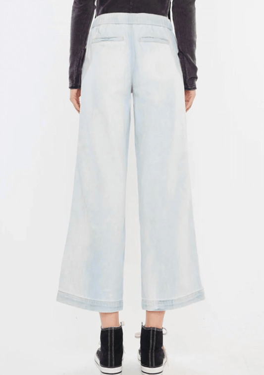 Annalise Mid Rise Wide Leg Pant