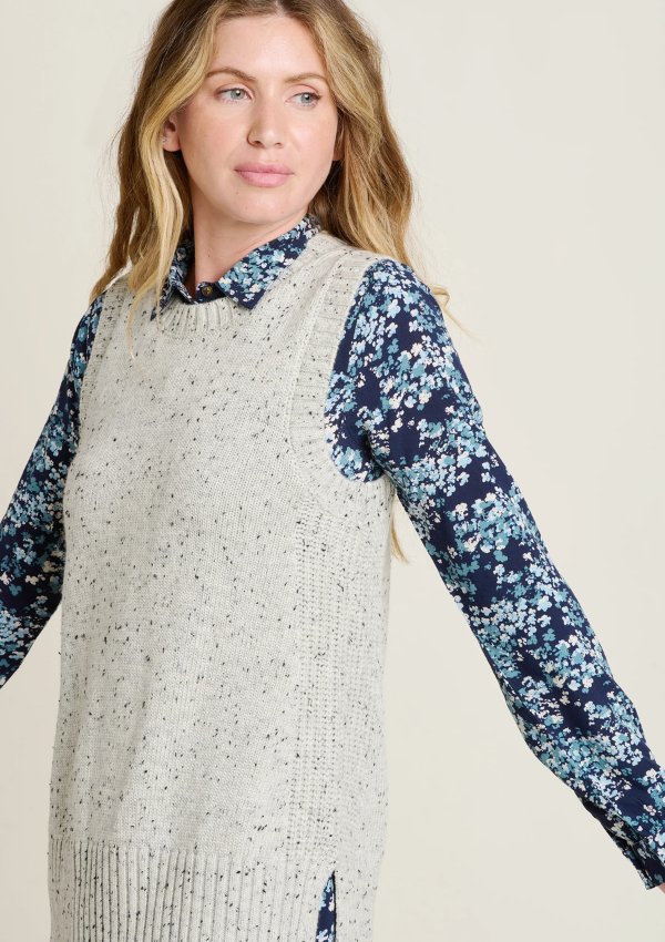 Longline knit vest - Brakeburn 