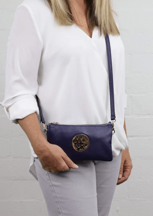 Cross body bag in leather - Willow and Zac