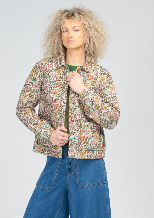 multi coloured jacket - boom shankar
