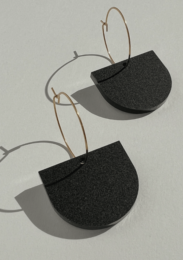 Lasercut earrings - Mingled