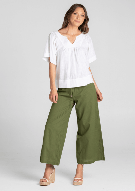 Cotton Summer Pants - Ria Pants - Boom Shankar