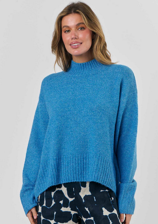 Cocoon Turtle Neck Knit
