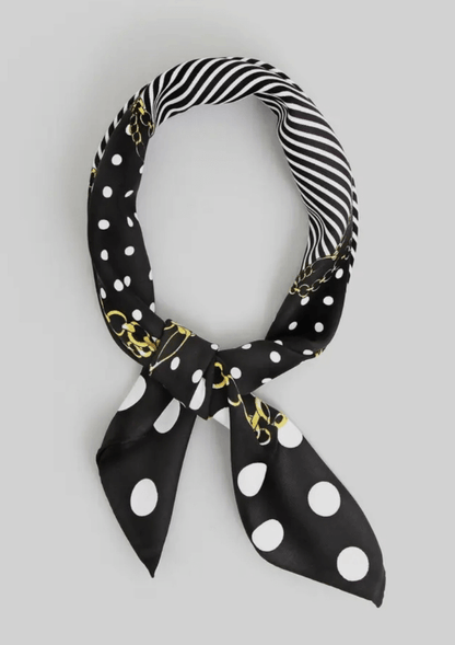 Neckerchief in chain print - Belle & Bloom 