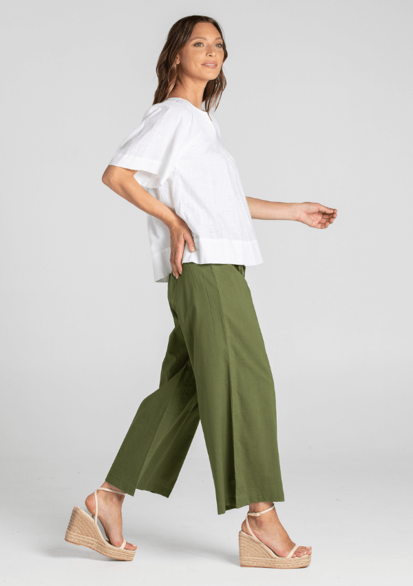 Cotton Summer Pants - Ria Pants - Boom Shankar