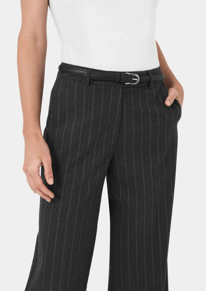 Grey pinstripe pants - Forcast - As You Are. Lifestyle 