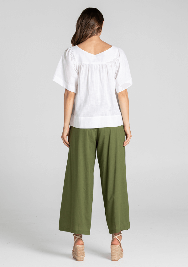 Cotton Summer Pants - Ria Pants - Boom Shankar