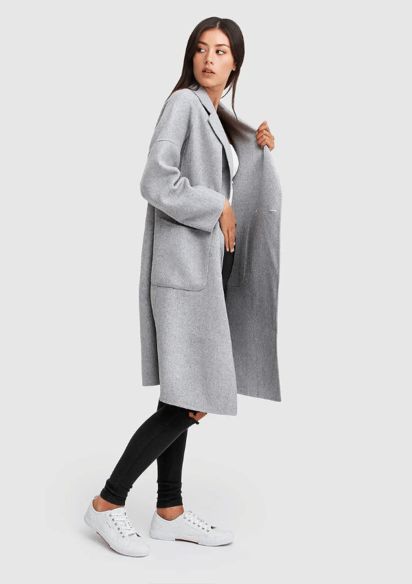 Publisher Wool Blend Coat