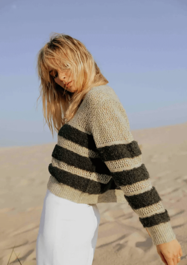 Textural cropped knit - Emilie K France - As You Are. Lifestyle