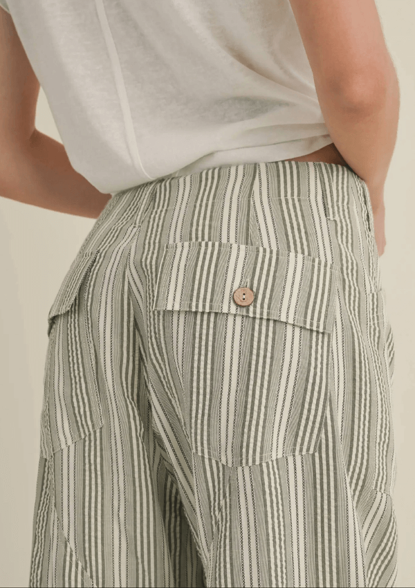 Multi Stripe Relaxed Pant