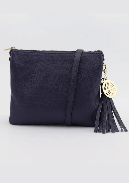 Tara Leather Crossbody Bag