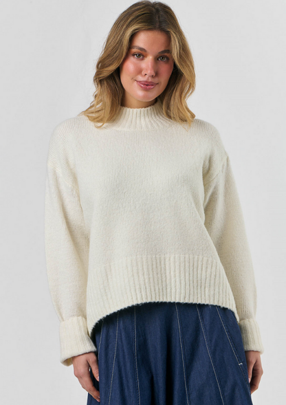 Cocoon Turtle Neck Knit