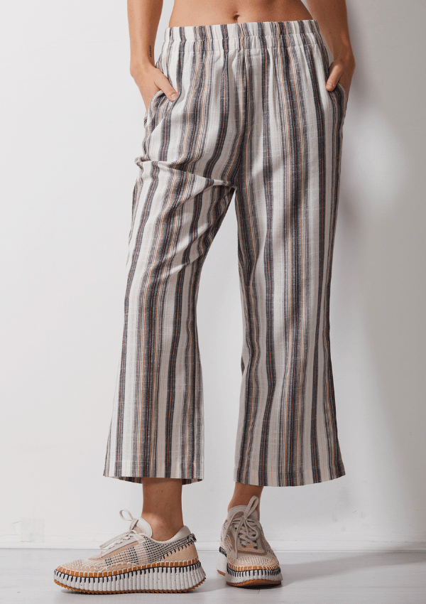 The Cotton Stripe Pant