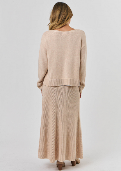Boatneck Slouchy Knit