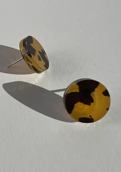 Acrylic modern earrings - Mingled