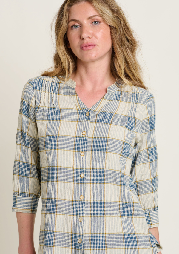 Check blouse - Brakeburn 