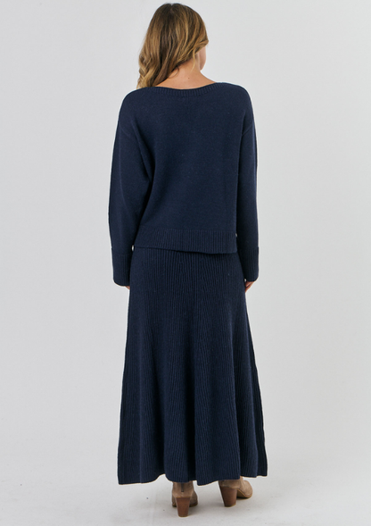 Boatneck Slouchy Knit