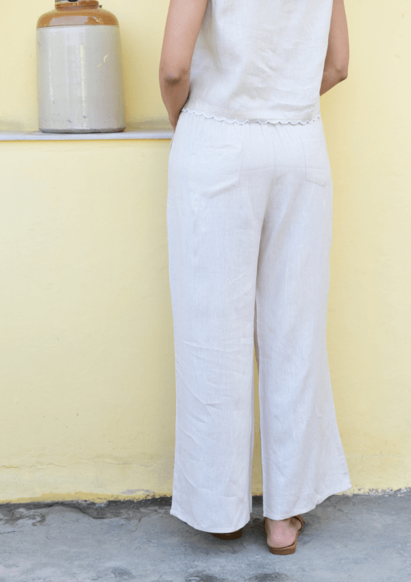 Linen pants  Azure and Indigo 