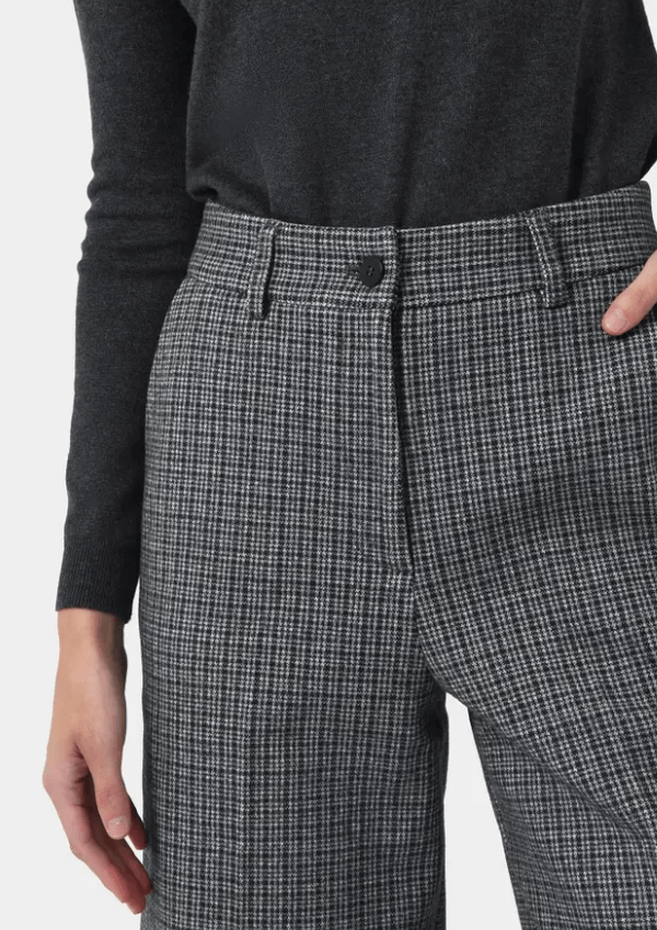 Grey Check Culottes - Forcast