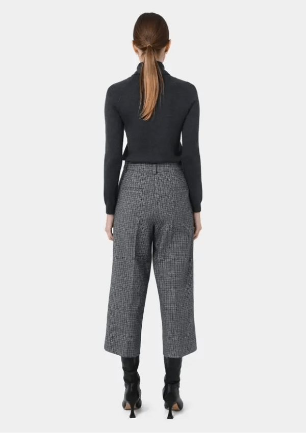 Grey Check Culottes - Forcast