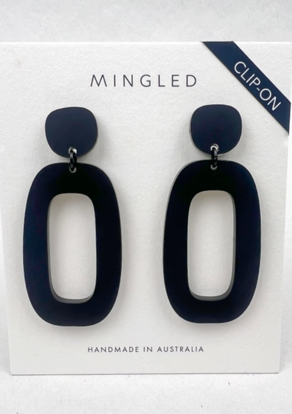 Light weight clip on earrings - Mingled 