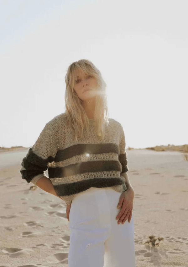 Textural cropped knit - Emilie K France - As You Are. Lifestyle