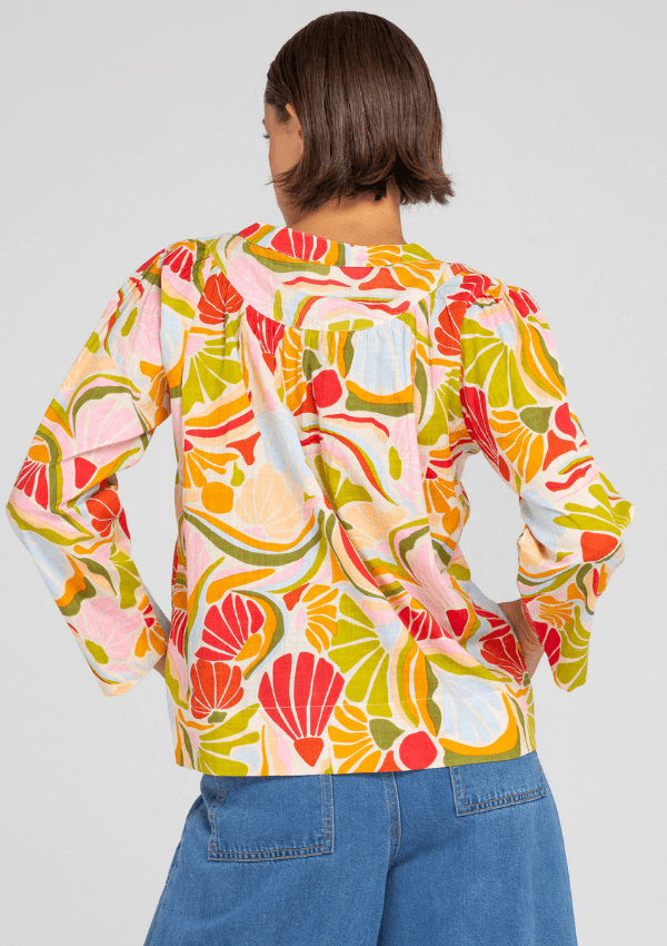 Summer print blouse - Colada Print - Boom Shankar