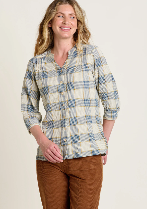 Check blouse - Brakeburn 