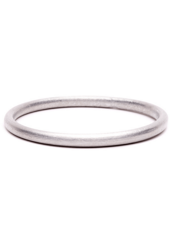 Simple silver bangle - Sacred by Design - LOVEbomb