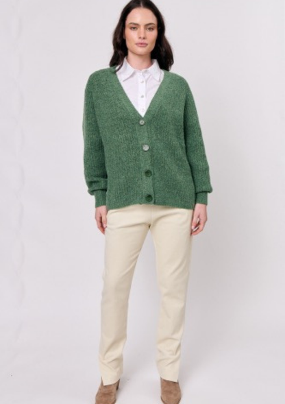 Evergreen Chunky Cardigan